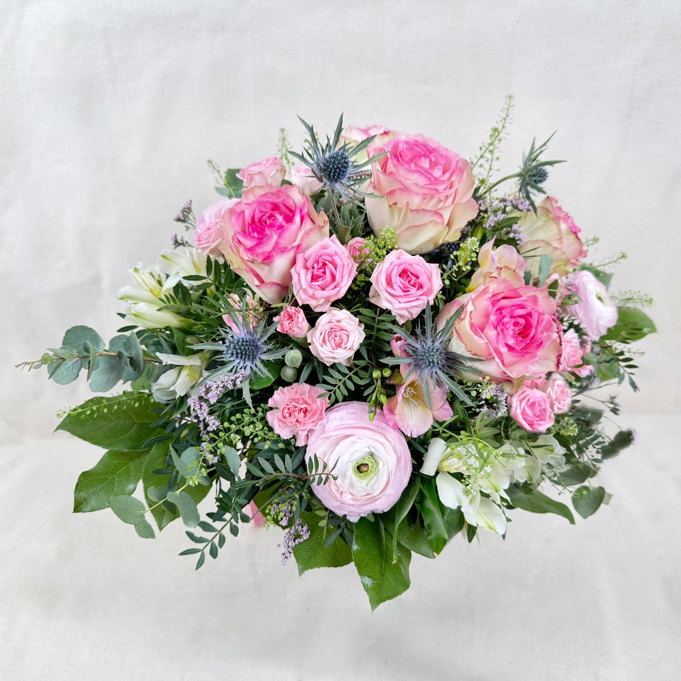 Blumenstrauß mit Rosen - Der Blumenladen Rauch GmbH